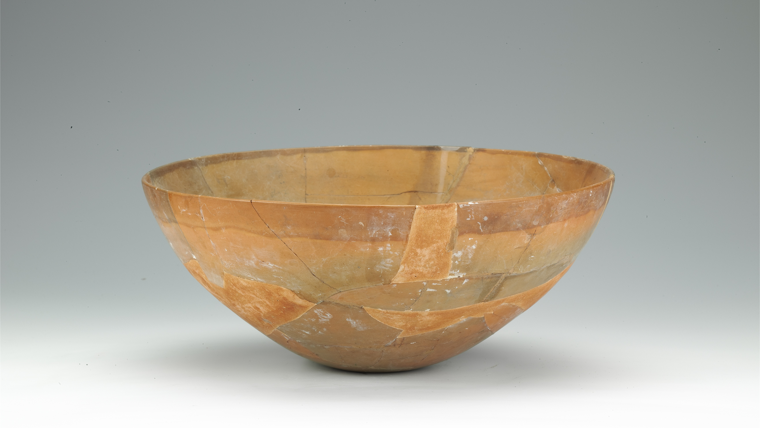 A pottery bowl